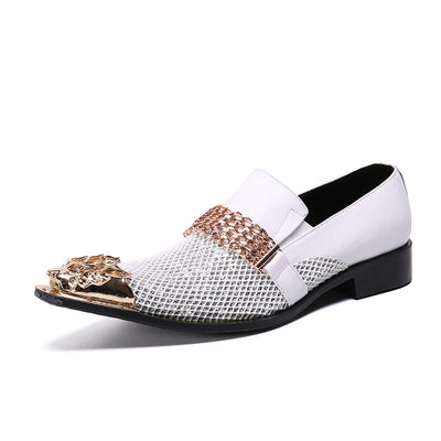 Zapatos de Vestir de Cuero con Alza Interna Estilo Británico - Image 2