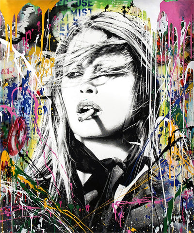 Cuadro Mural Graffiti Banksy Óleo Digital para Sala y Dormitorio - Image 27