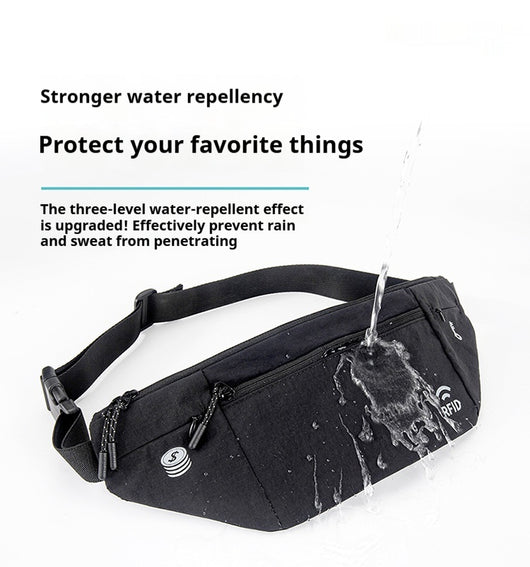 Riñonera Deportiva Impermeable con Bloqueo Antirrobo - Image 10