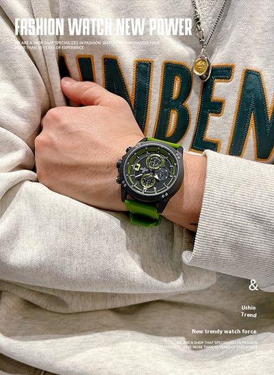 Reloj Deportivo con Banda de Silicona Multicolor - Image 8