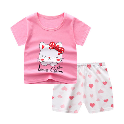 Traje Infantil de Algodón con Manga Corta para Bebé - Image 13
