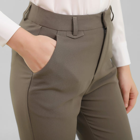 Pantalón de Vestir Profesional Mujer Grosor Medio - Image 9