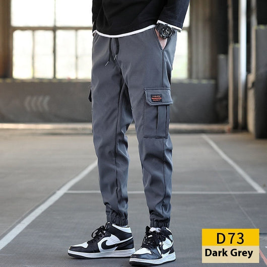 Pantalones de Trabajo Resistentes con Bolsillos Múltiples y Cintura Elástica - Image 4