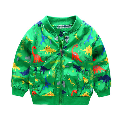 Chaqueta Dinosaurio con Cuello Mao para Niños - Image 5