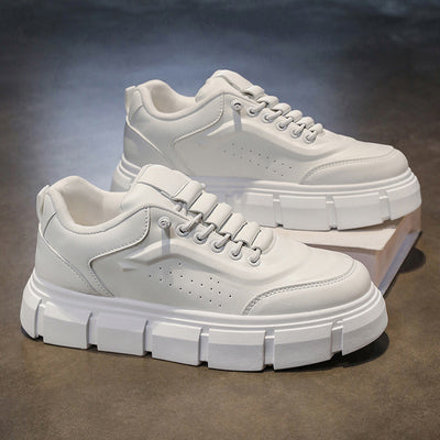 Zapatos Casuales Hombre Microfibra Suela Gruesa Versátiles - Image 10