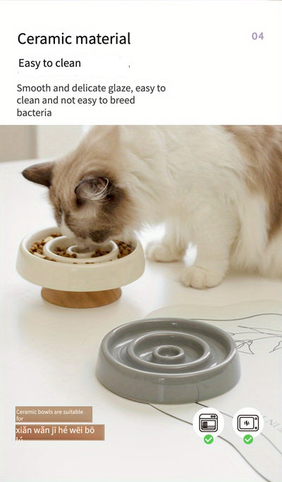 Comedero Lento Antiatragantamiento para Perros y Gatos de Cerámica - Image 16