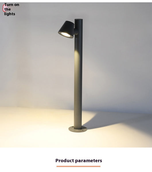 Lámpara de Jardín LED Moderna Impermeable - Columna Minimalista - Image 9