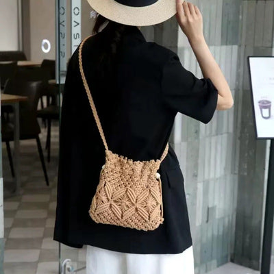 Bolsa Tejida a Mano para Celular - Estilo Playa y Vacaciones - Image 11