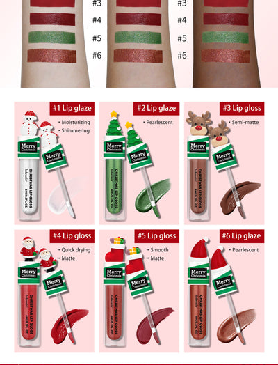 Set de Gloss Labial Líquido Rojo Intenso - Image 10