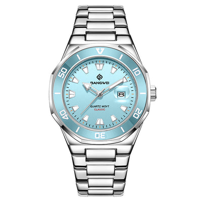 Reloj de Cuadrante Grande para Hombre - Estilo Empresarial con Movimiento de Cuarzo - Image 5