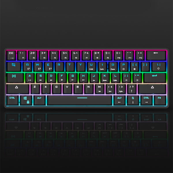 Teclado Mecánico Inalámbrico con Keycaps PBT Coloridos