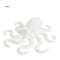 17 Cm Ceramic Blanco Octopus
