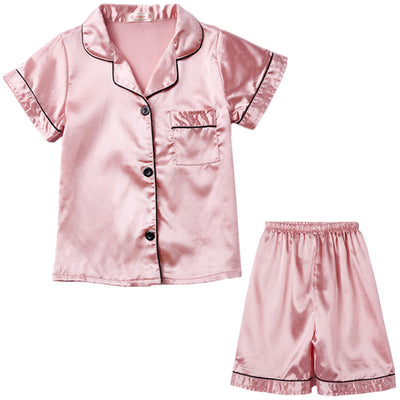 Pijama Infantil de Seda Transpirable para Casa - Image 3