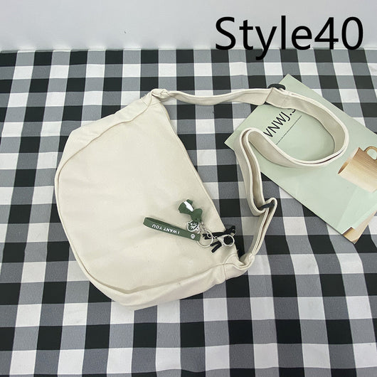 Bolsa Mensajero de Lona para Hombre - Bolso de Hombro Ligero y Versátil - Image 38