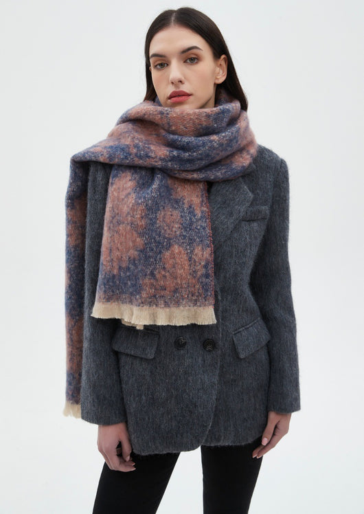 Bufanda Corta Estampado Jacquard para Hombre y Mujer - Otoño e Invierno - Image 17