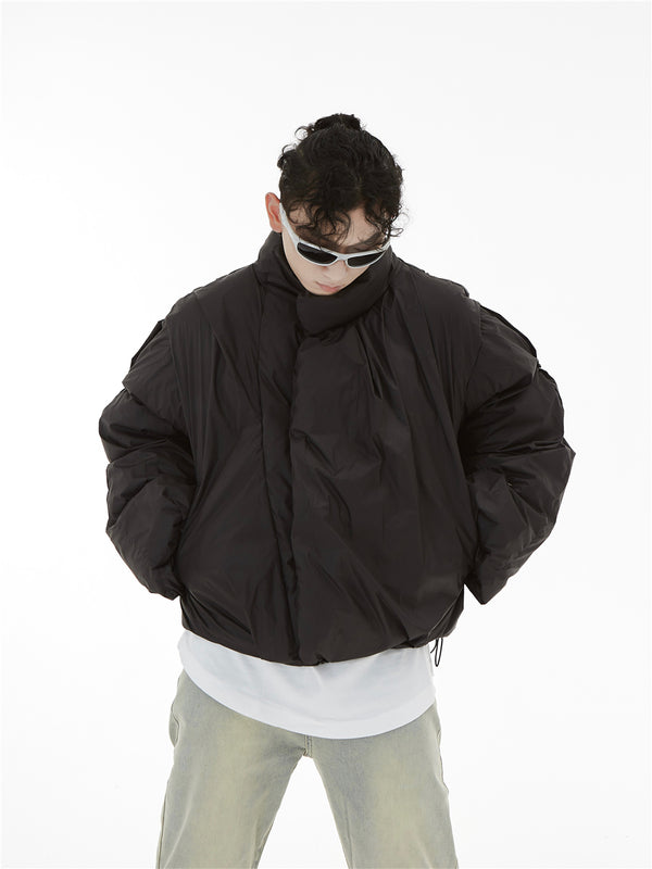Chamarra Casual de Cuello Alto en Algodón para Hombre y Mujer - Image 5