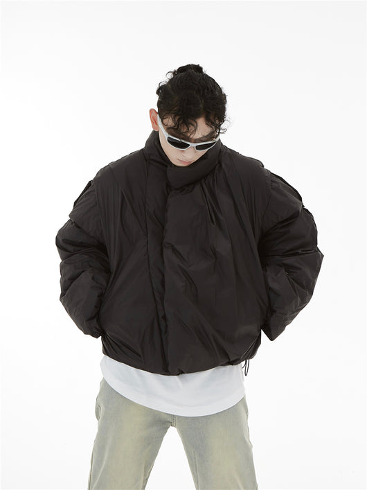 Chamarra Casual de Cuello Alto en Algodón para Hombre y Mujer - Image 5