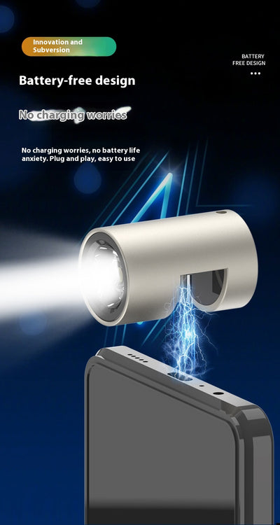 Linterna Recargable sin Luz LED - Llavero Portátil - Image 12