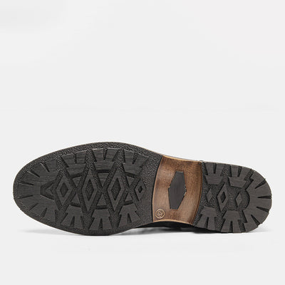Botas de Trabajo Altas de Cuero para Hombre - Image 9