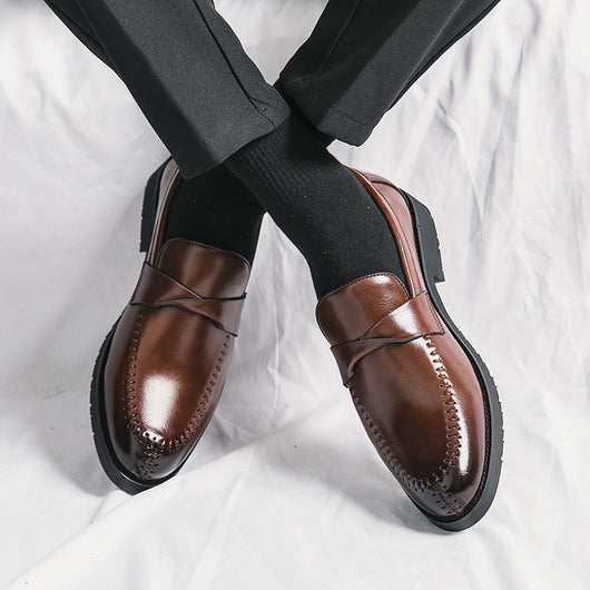 Zapatos de Cuero para Hombre Estilo Ejecutivo Británico - Image 16
