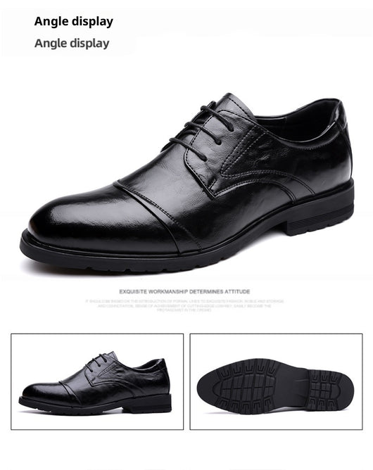 Zapatos de Cuero Formal para Hombre de Negocios - Image 16
