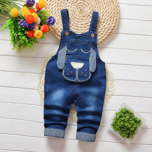 Pantalones Vaqueros con Tirantes para Niños y Niñas - Image 15