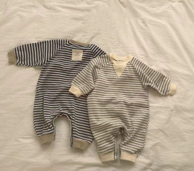Buzo Infantil de Rayas con Cuello Redondo y Mangas Largas - Image 6