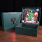 Caja de Regalo 3D Linterna Corazón Niña con Rafia y Diseño Estrellado