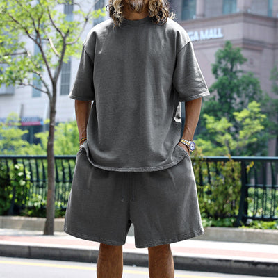 Conjunto Deportivo Hombre Verano - Playera Cuello Redondo y Shorts con Bolsillos - Image 16