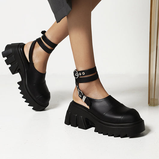 Sandalias Cuña Mujer Talla Grande - Comodidad y Estilo - Image 11