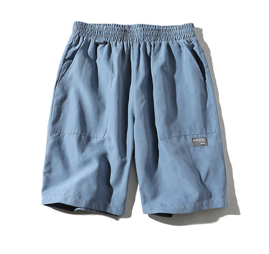 Pantalones Cortos de Playa Hombre Cinco Puntos - Estilo Hong Kong Cómodo y Suelto - Image 3