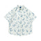 Camisa Estampado Sirena Manga Corta Suelta para Hombre