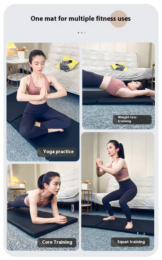 Tapete de Gimnasia Plegable Antideslizante para Entrenamiento en Casa - Image 20