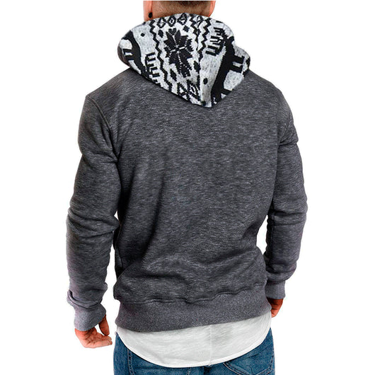Sudadera Navideña con Capucha Cervatillo Manga Larga Slim Fit - Image 3