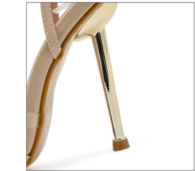 Sandalias de Tacón Stiletto con Punta Cuadrada - Image 8