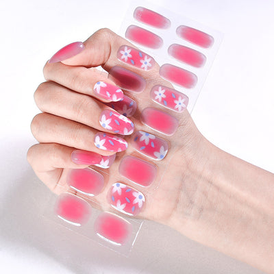 Pegatinas de Uñas en Gel Semipermanente 3D - Impermeables y Duraderas - Image 49