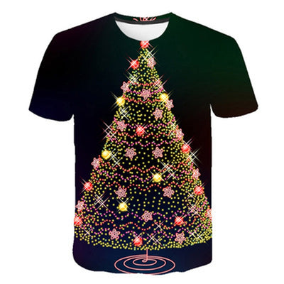 Playera Infantil con Estampado 3D de Papá Noel - Image 11