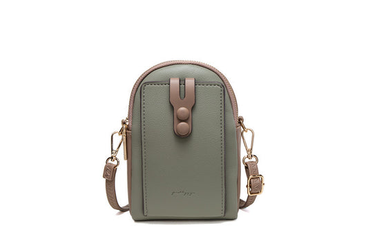 Bolso Bandolera Vertical Compacto para Celular con Cierre de Cremallera - Image 7