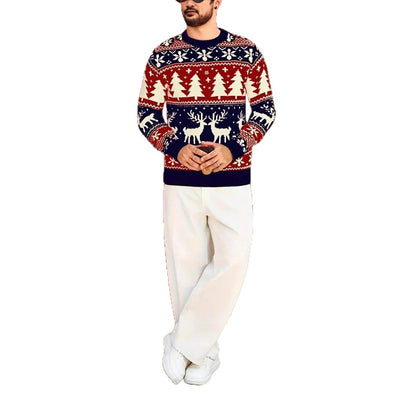 Sudadera Casual para Hombre con Cuello Redondo y Diseño Estampado - Image 5