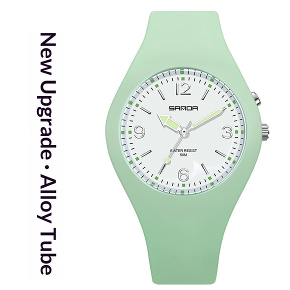 Reloj Deportivo Luminoso Resistente al Agua para Mujer