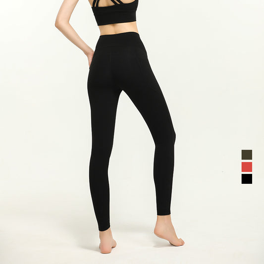 Pantalones Yoga Cintura Alta con Bolsillos Laterales y Levantador de Glúteos - Image 2