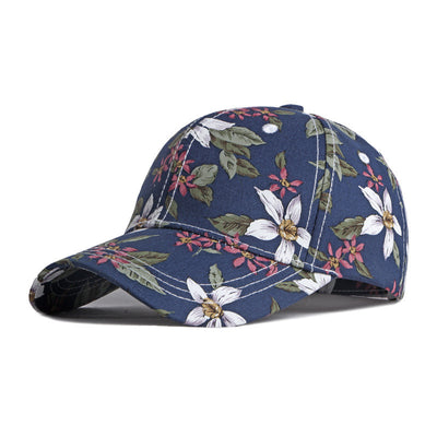 Gorra Floral Retro Coreana para Mujer con Protección Solar - Image 8
