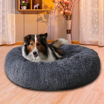 Cama Donut para Perros - Cómoda Felpa Suave Lavable - Image 98