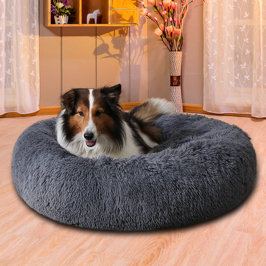 Cama Donut para Perros - Cómoda Felpa Suave Lavable - Image 98