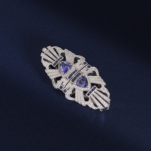 Broche Vintage de Plata 925 con Cierre para Cuello y Pañuelo - Image 7