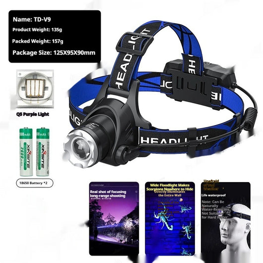 Linterna Frontal LED para Montañismo y Aventura Outdoor - Image 5