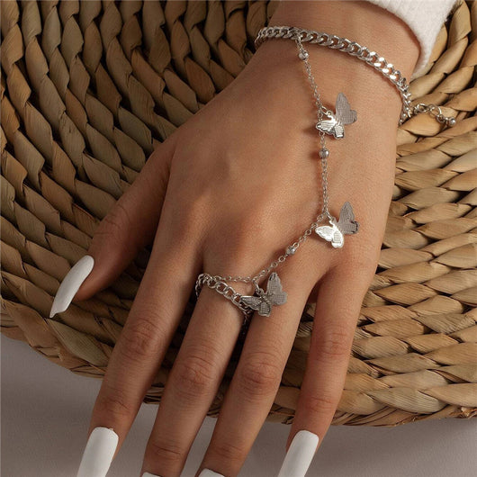 Pulsera de Cadena con Dije de Mariposa - Image 8