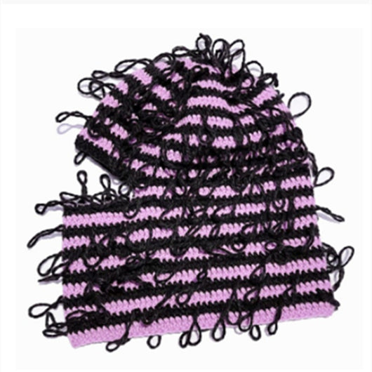 Gorro de Esquí Halloween Divertido Negro Espiral - Image 14