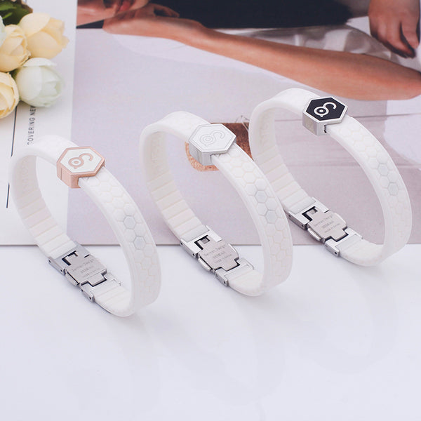 Pulsera Magnética de Germanio y Turmalina - Doble Acción Bienestar