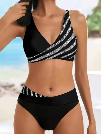 Bikini Estampado Dividido Estilo Europeo y Americano - Image 3
